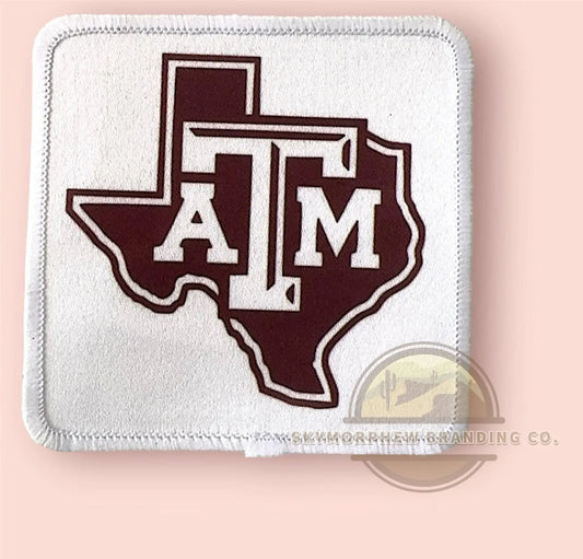Skymorphew Branding Co - Texas AM: Patch (Image Printed on Patch) / Sublimation