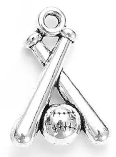 Basebal/Softballl Charms - QTY 1, 5, or 10