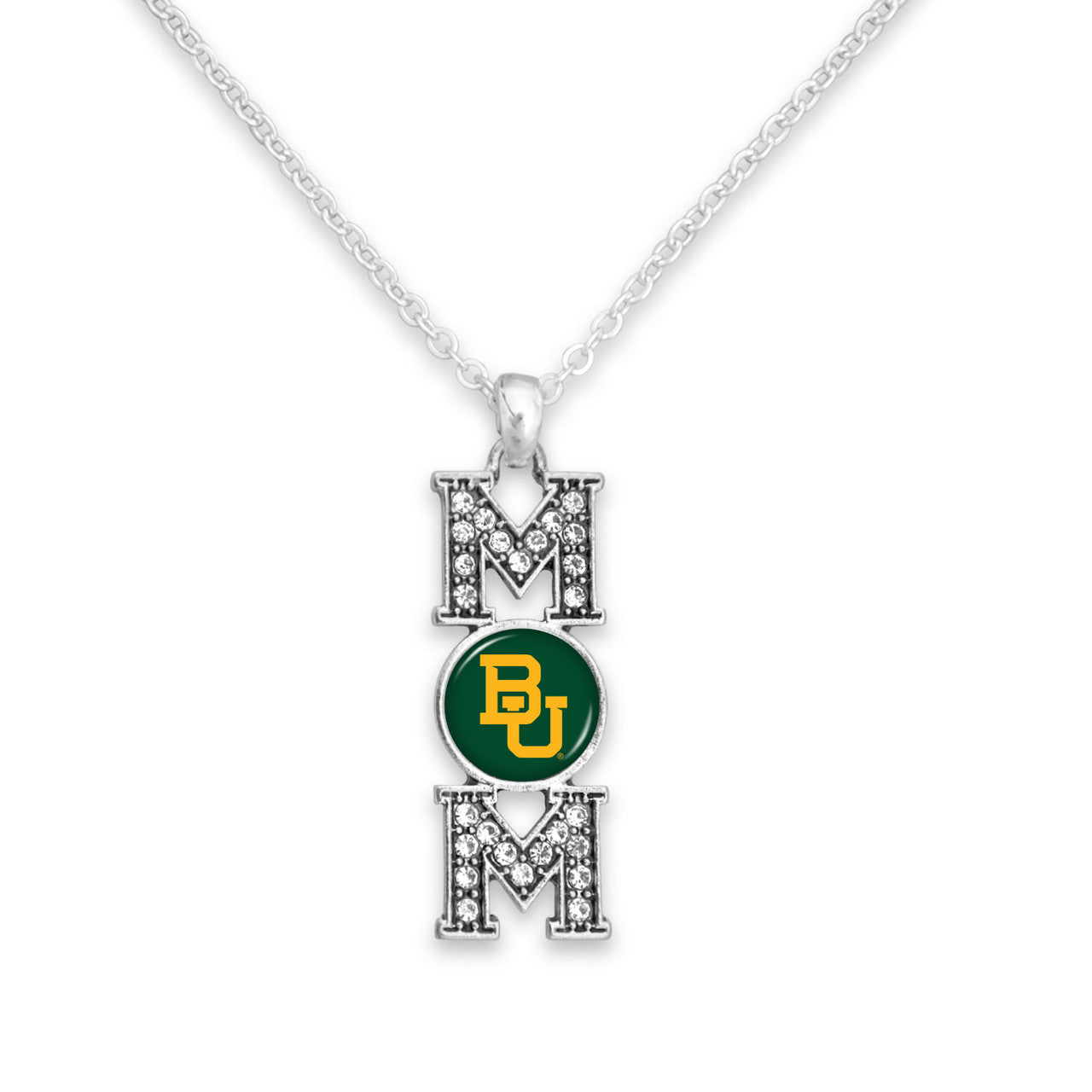 Baylor Bears Collegiate Licensed MOM Earrings or Charms