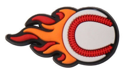 Basaeball or Softball Croc Charms