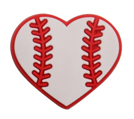 Basaeball or Softball Croc Charms