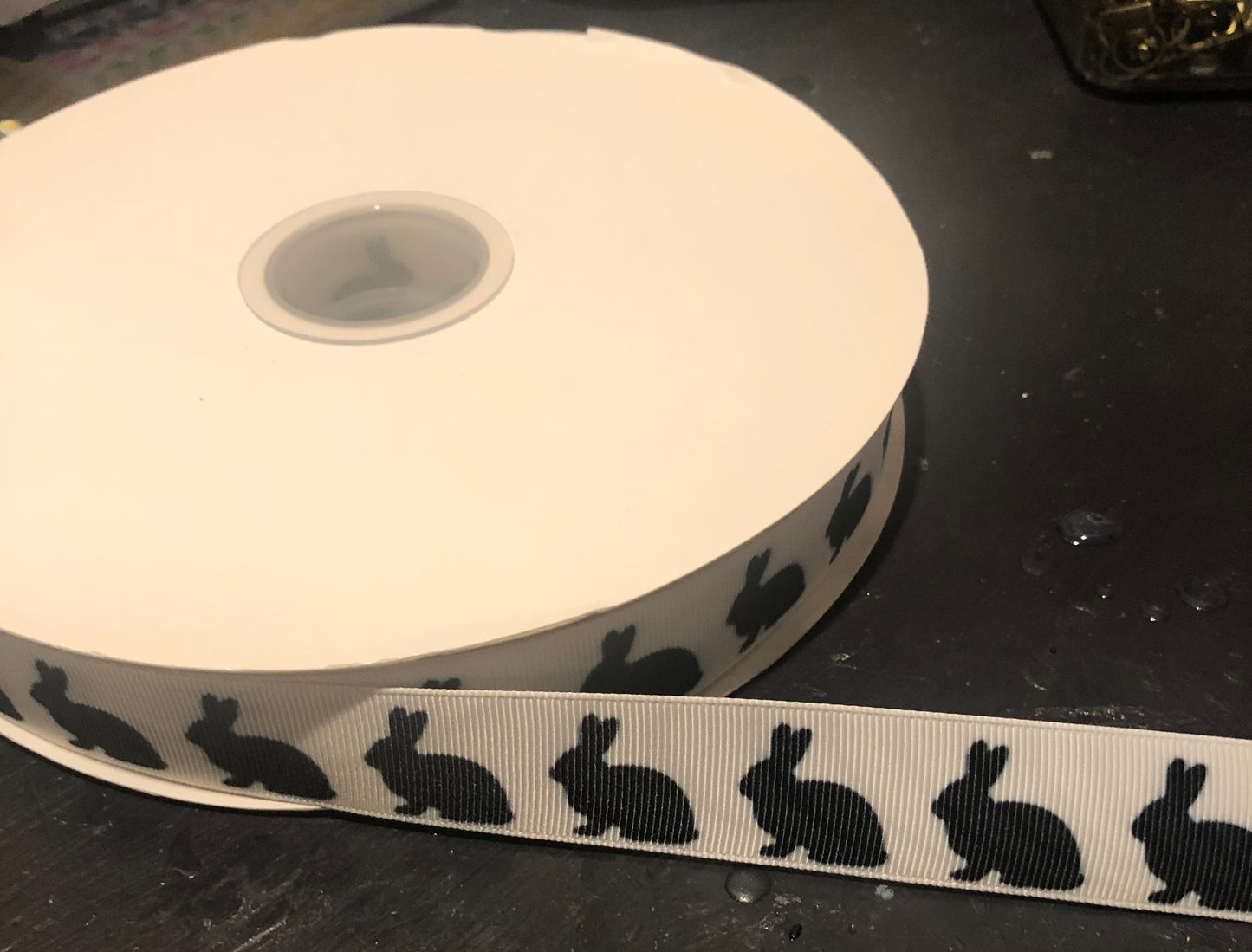 Stockshow Animal Livestock Cattle, Pig, Goat, Sheep 7/8" Grosgrain Ribbon