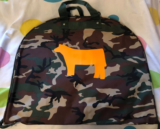 Camouflage Stockshow Animal Garment Bag