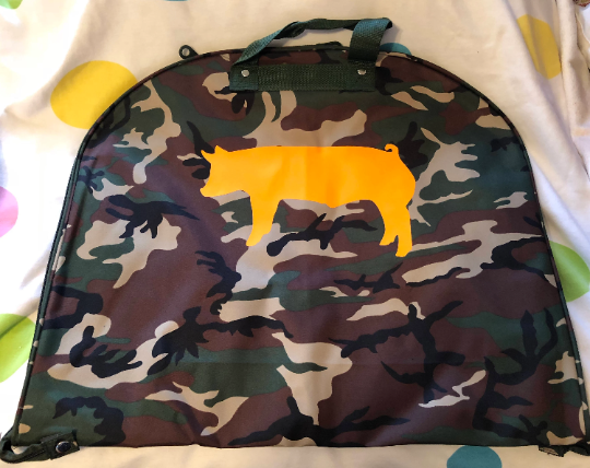 Camouflage Stockshow Animal Garment Bag
