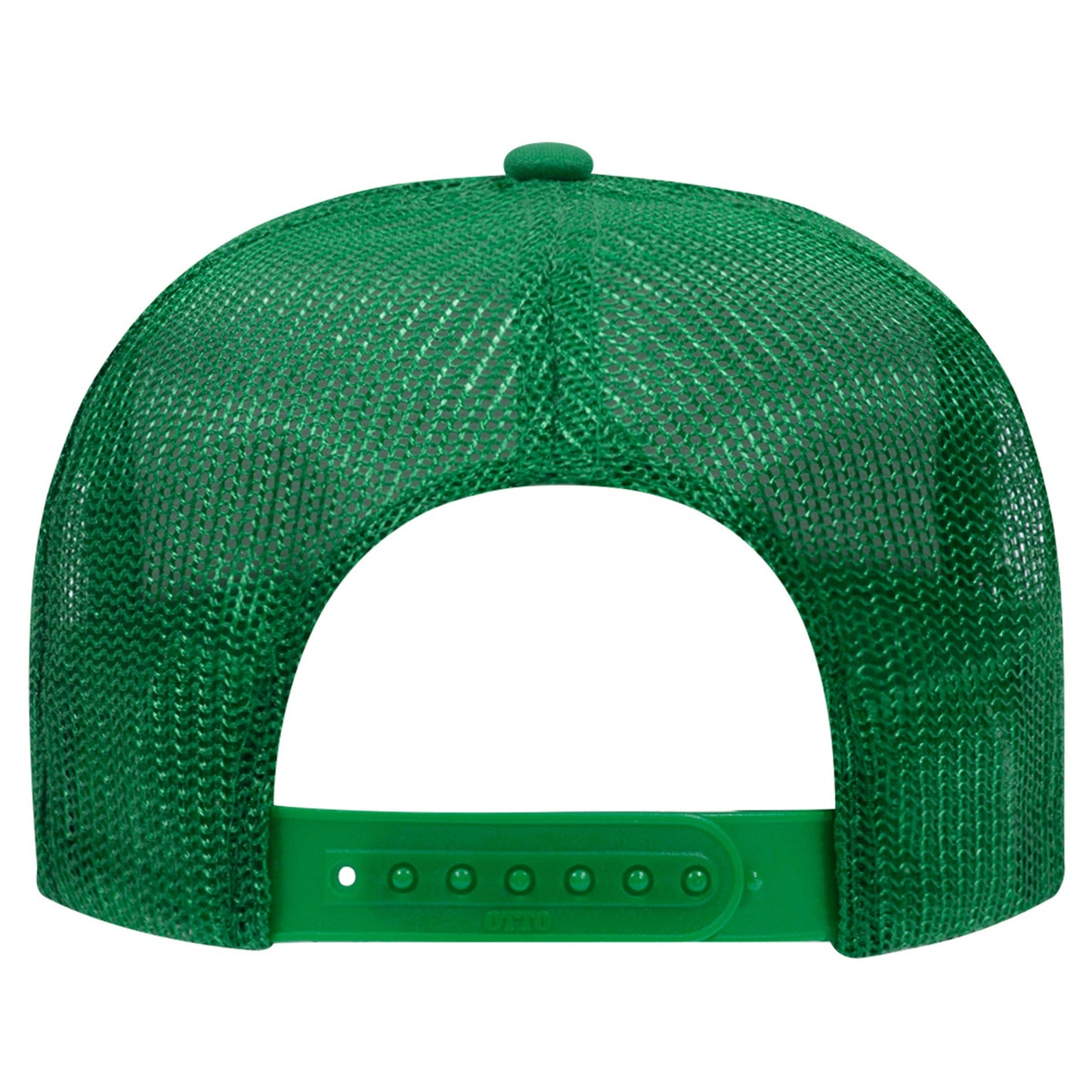 The Park Wholesale - Otto 5-Panel High Crown Foam Trucker Hats, Mesh Back Cap - 39-165: Red