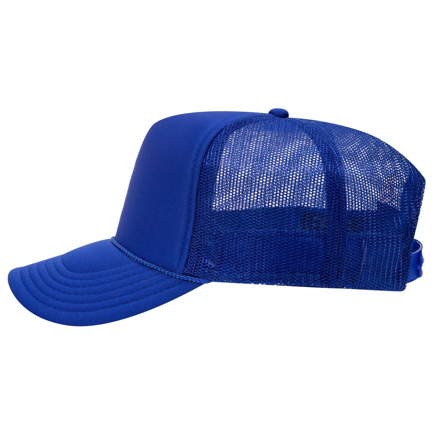 The Park Wholesale - Otto 5-Panel High Crown Foam Trucker Hats, Mesh Back Cap - 39-165: Red