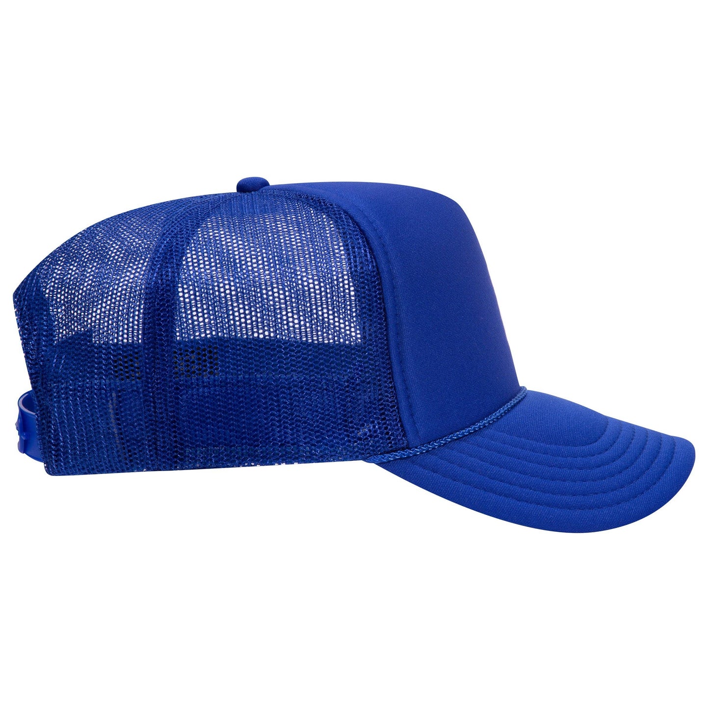The Park Wholesale - Otto 5-Panel High Crown Foam Trucker Hats, Mesh Back Cap - 39-165: Red