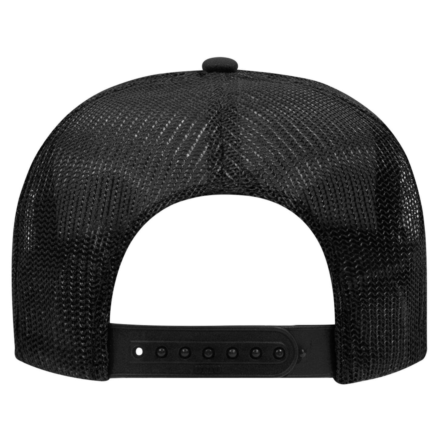 The Park Wholesale - Otto 5-Panel High Crown Foam Trucker Hats, Mesh Back Cap - 39-165: Red