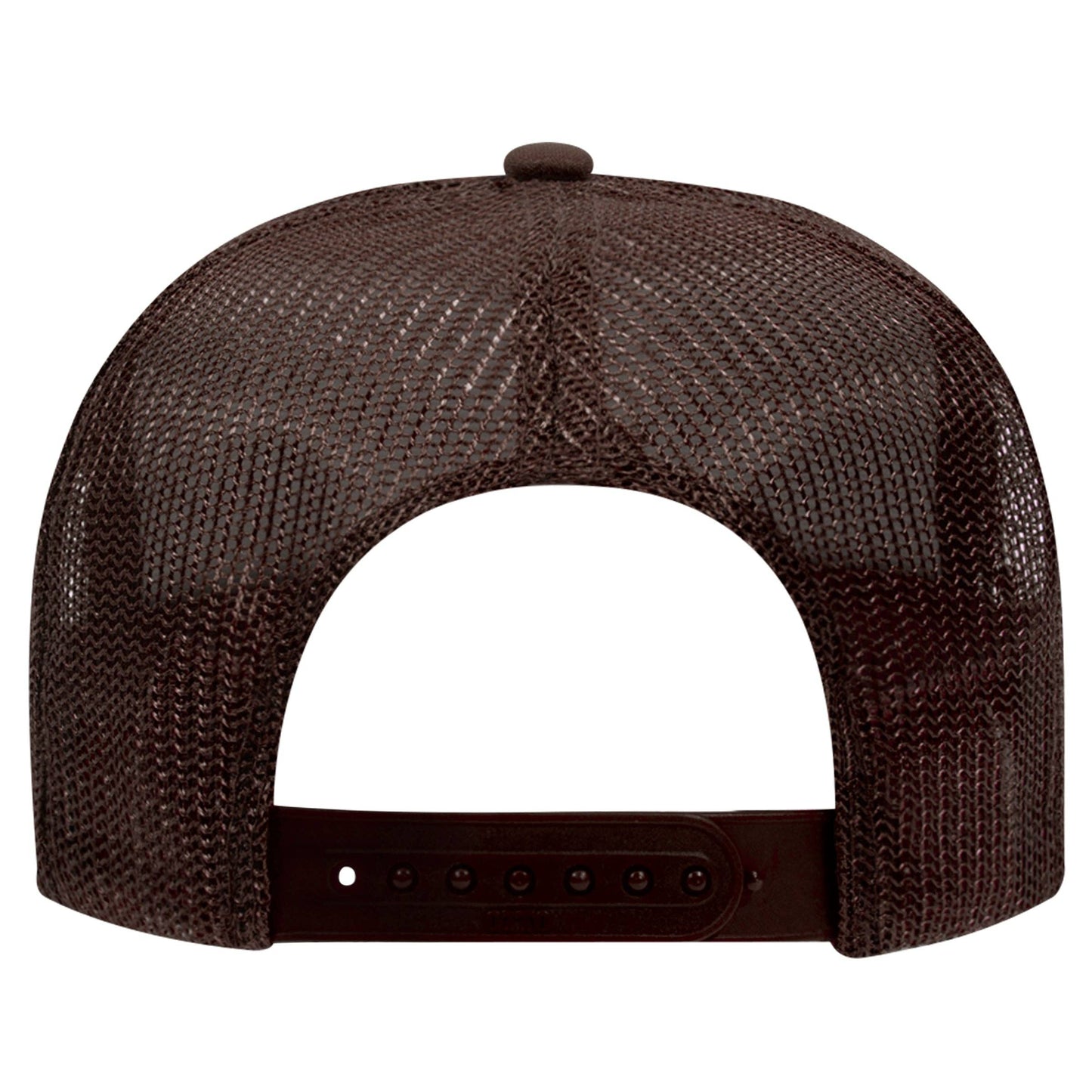The Park Wholesale - Otto 5-Panel High Crown Foam Trucker Hats, Mesh Back Cap - 39-165: Red