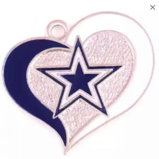 Cowboy Football Charms - QTY 1, 5, or 10